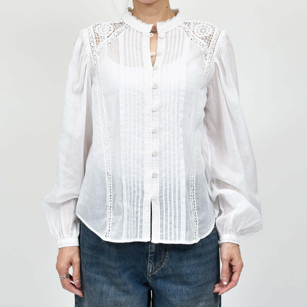 ISABEL MARANT（イザベル マラン）GREICY コットンレースブラウス