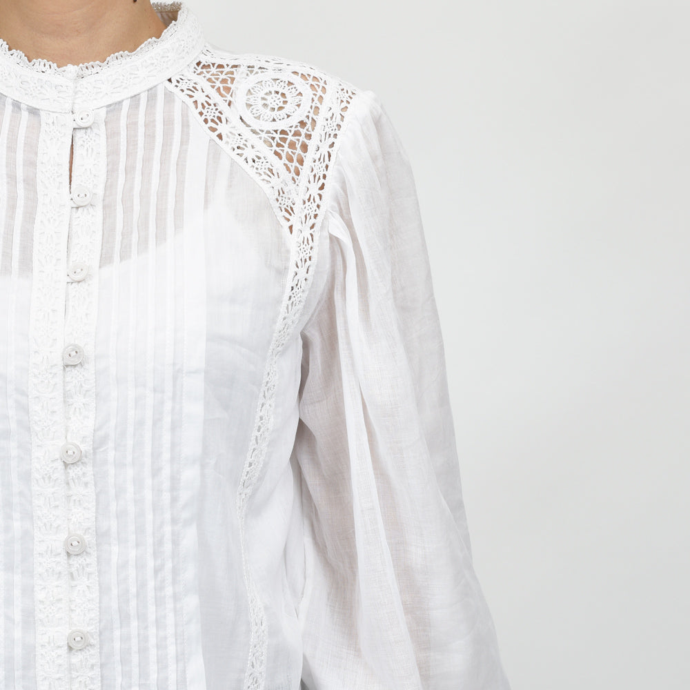 ISABEL MARANT（イザベル マラン）GREICY コットンレースブラウス