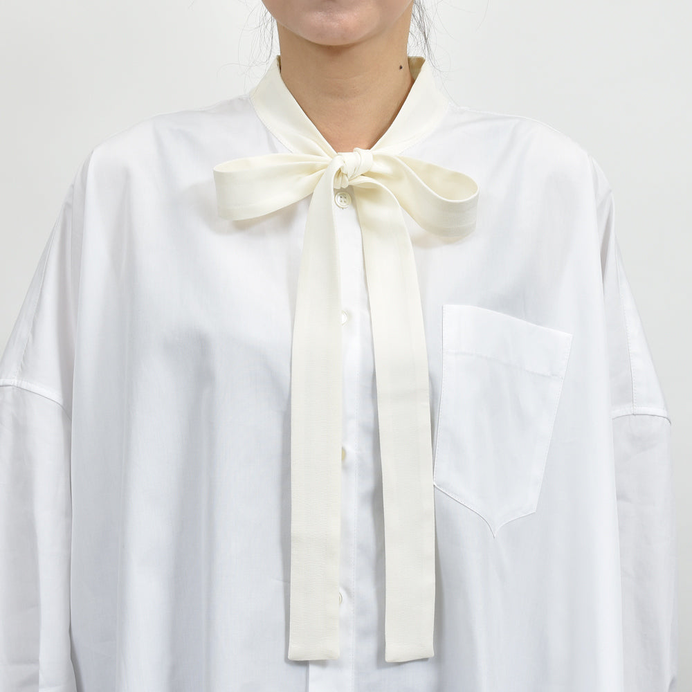 MARNI（マルニ）CAMA0653QS ボウタイコットンシャツ