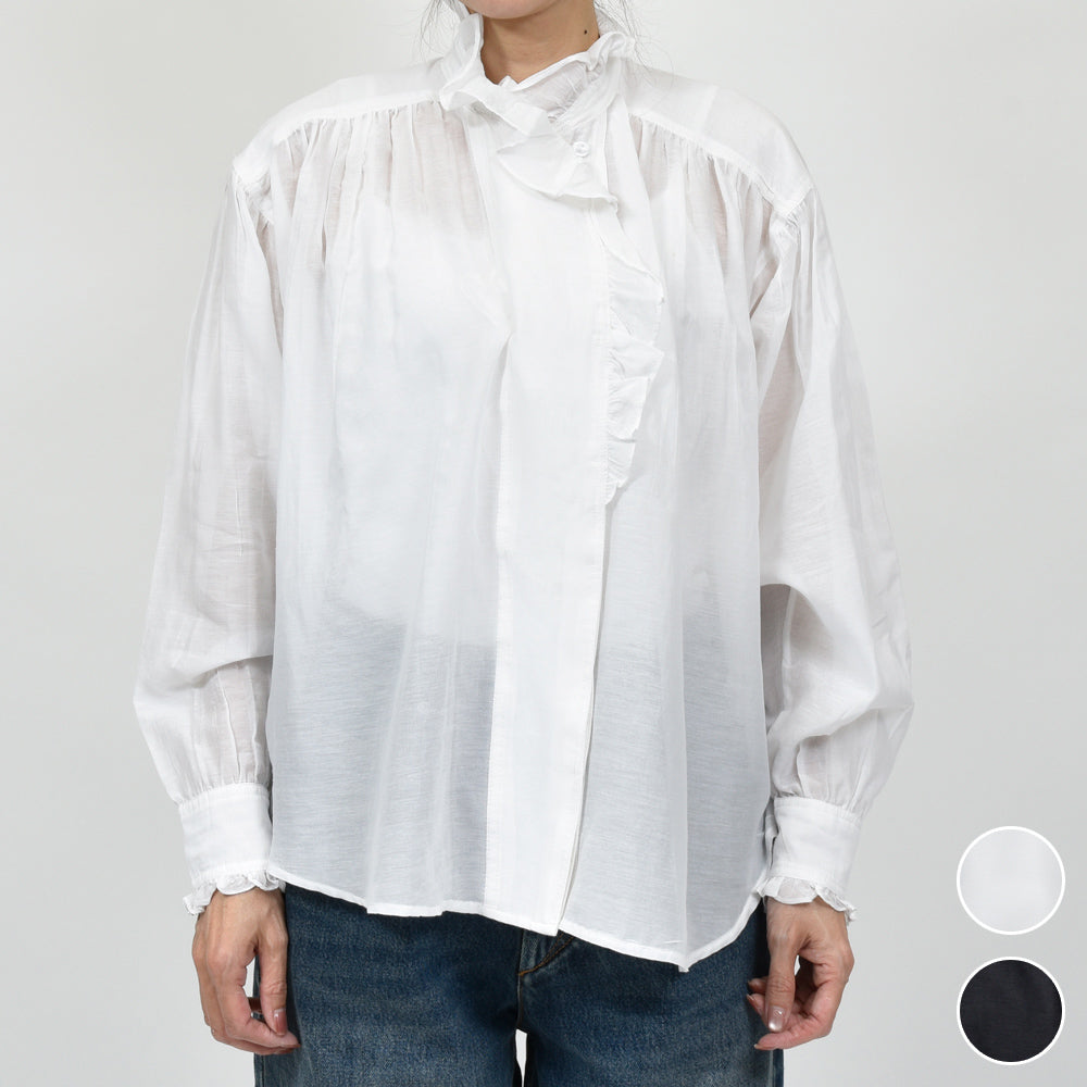 ISABEL MARANT（イザベル マラン）PAMIAS コットンフリルシャツ