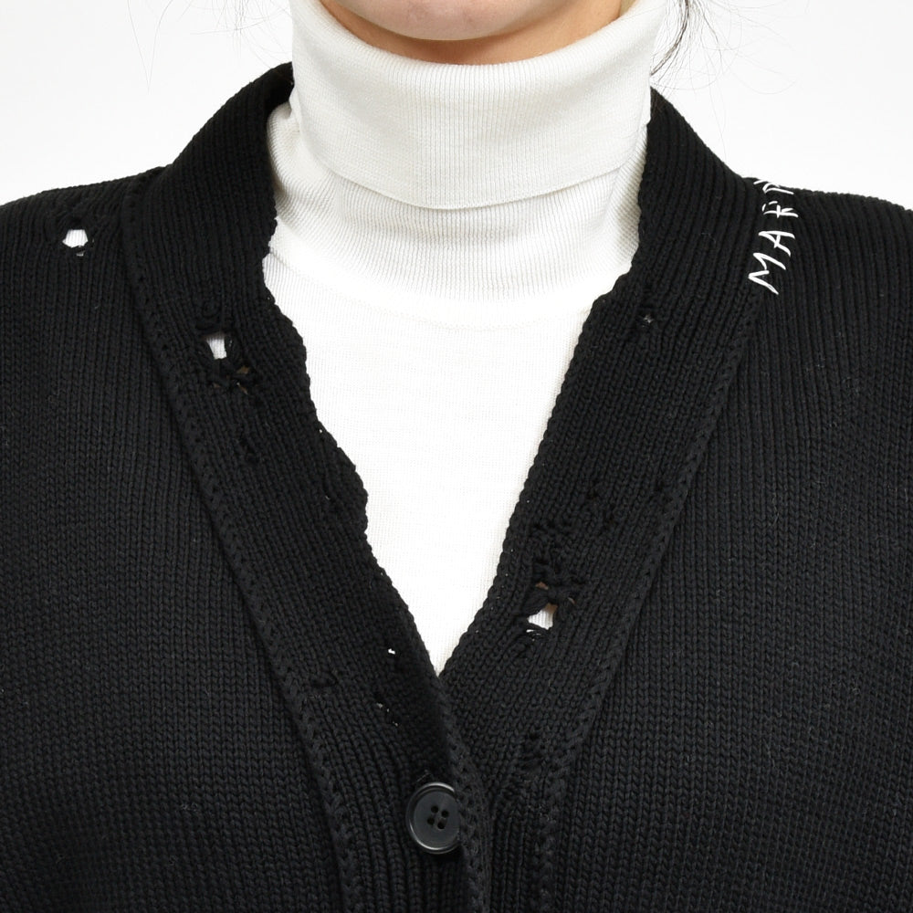 MARNI（マルニ）CDMD0223Q0 ダメージショートカーディガン