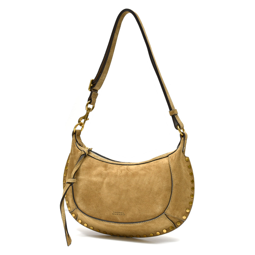 ISABEL MARANT（イザベル マラン）OSKAN MOON カーフスエードレザーショルダーバッグ