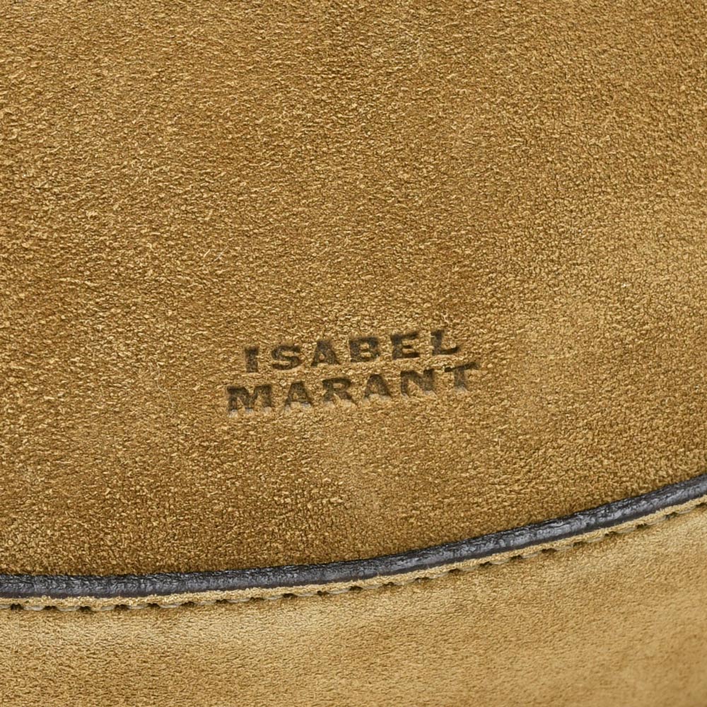 ISABEL MARANT（イザベル マラン）OSKAN MOON カーフスエードレザーショルダーバッグ