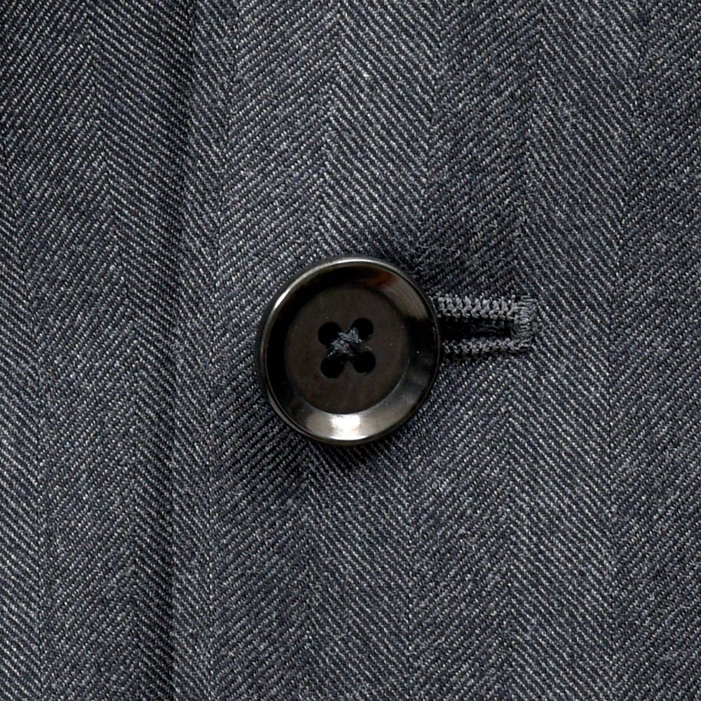 guji（グジ） ウールヘリンボーンストライプ3B1プリーツスーツ MADE BY RING JACKET / Ermenegildo Zegna - TROFEO 17152200028