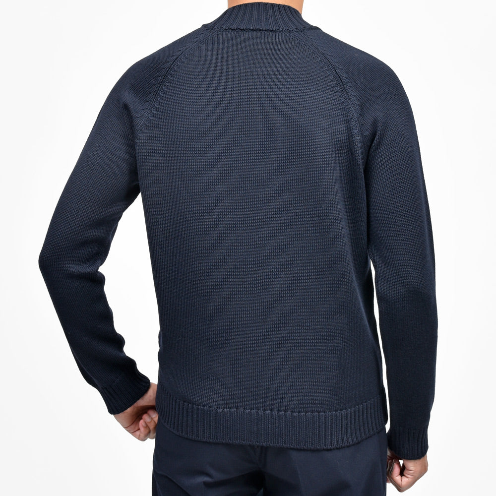 ZANONE（ザノーネ） 5ゲージウールモックネックニット SLIM FIT/472-45402