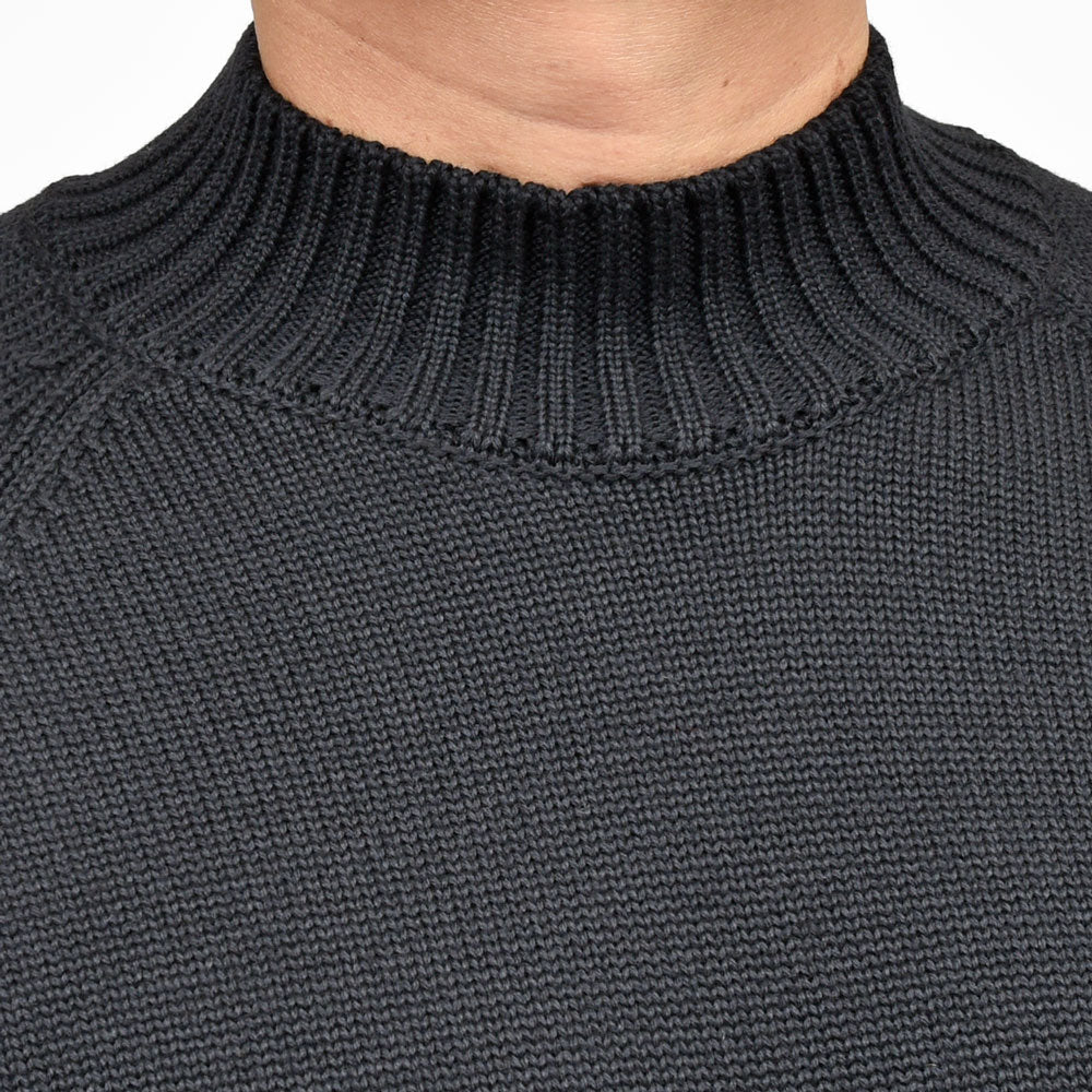 ZANONE（ザノーネ） 5ゲージウールモックネックニット SLIM FIT/472-45402