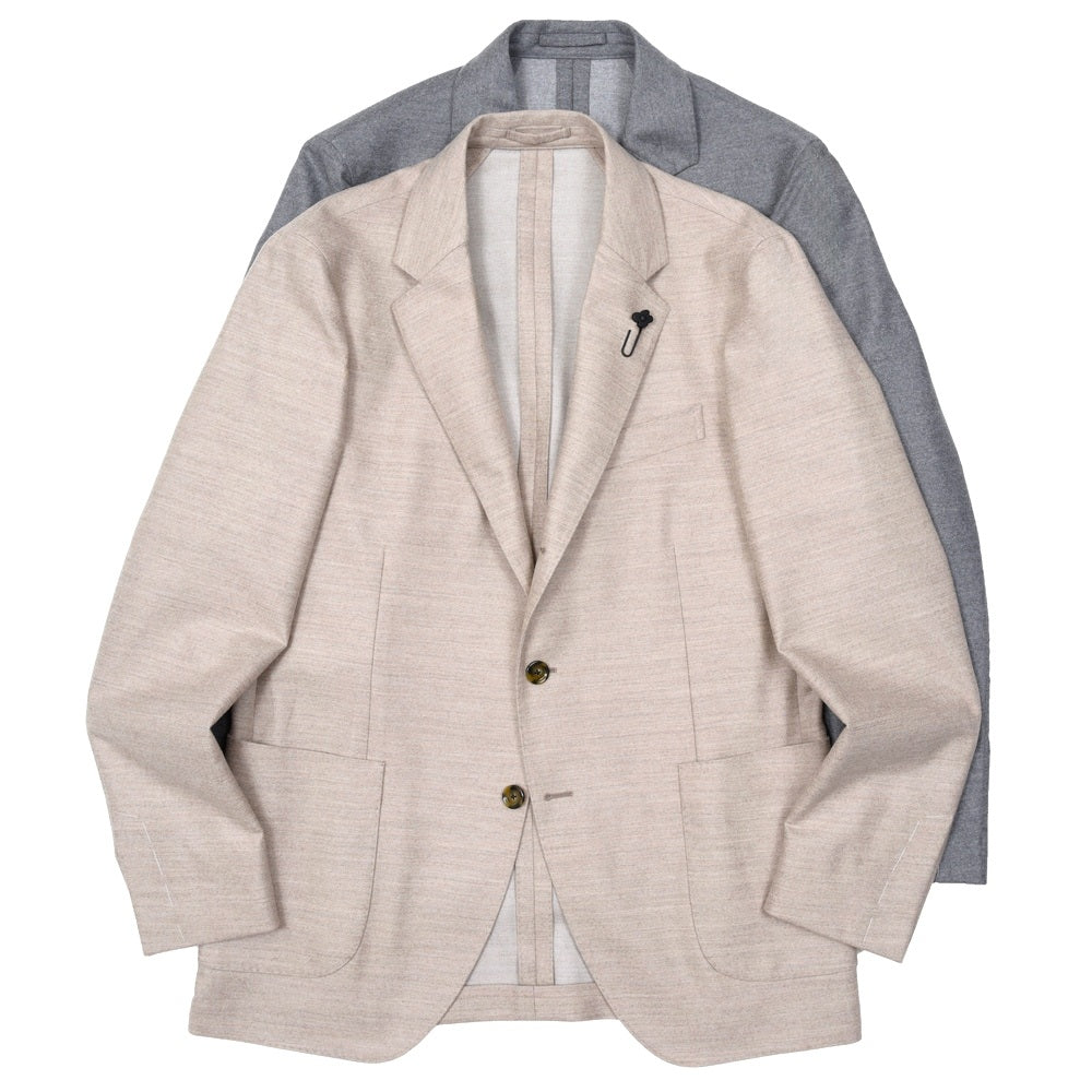 LARDINI（ラルディーニ） ADVANCEアドヴァンス LoroPianaウールサキソニー3Bジャケット JC6000AQ/AAIF65539