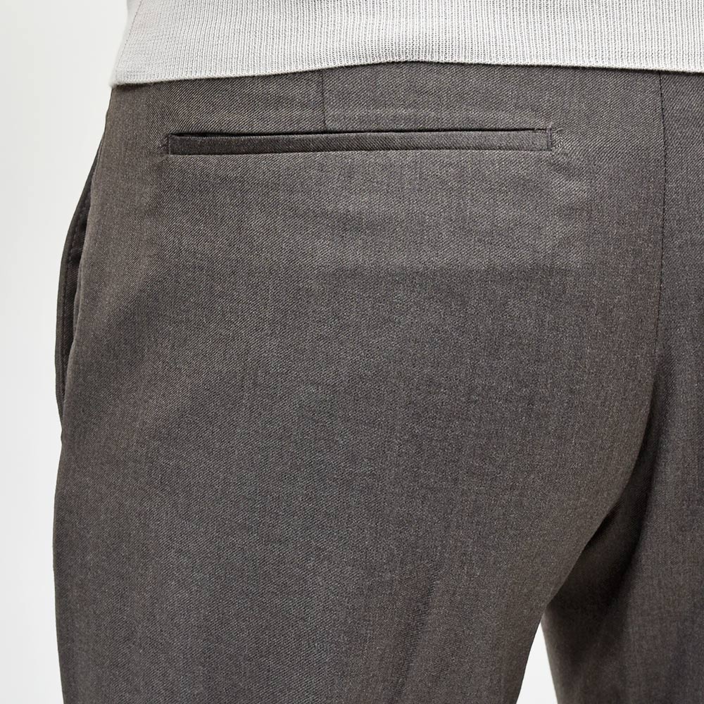 PT TORINO（ピーティー トリノ） ヴァージンウール サキソニー ノープリーツパンツ REBEL FIT/VS09