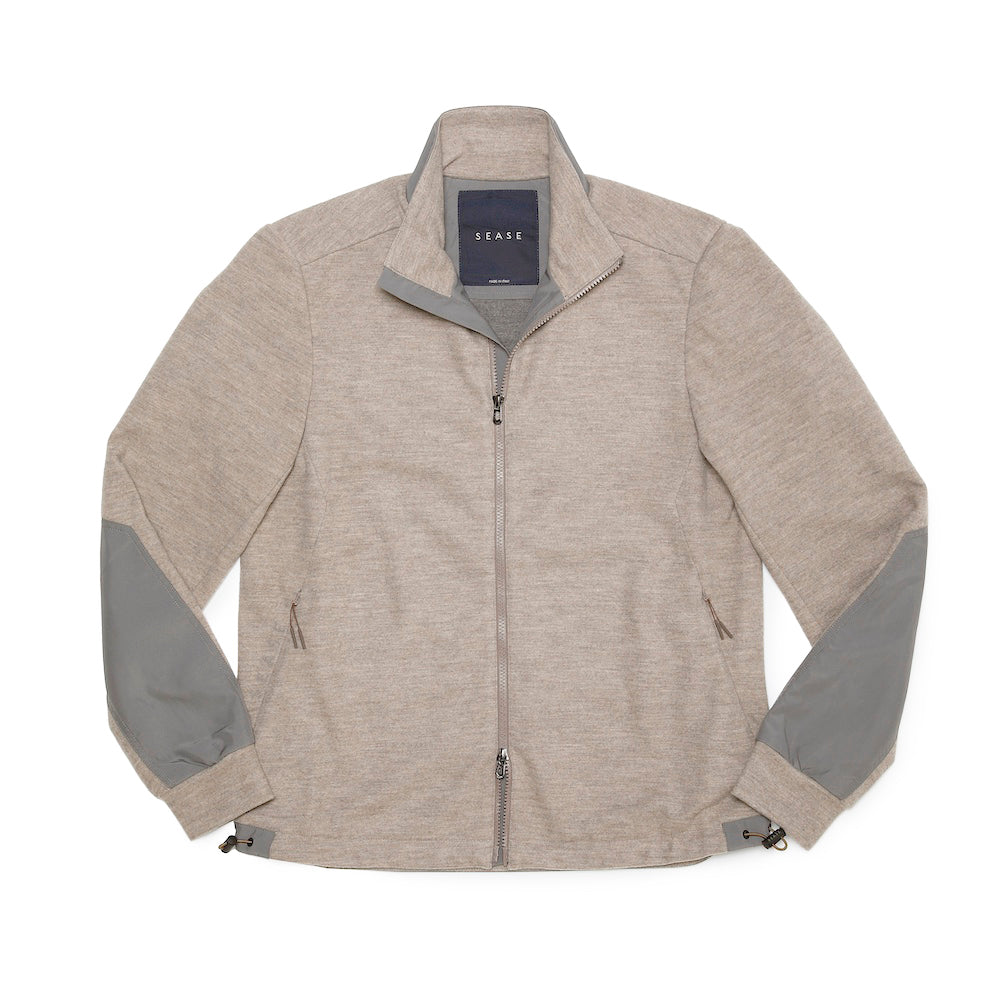 シーズ / ダブルウールジャージー EXPLORER SWEATSHIRT/WK034 TJ109/OYSTER