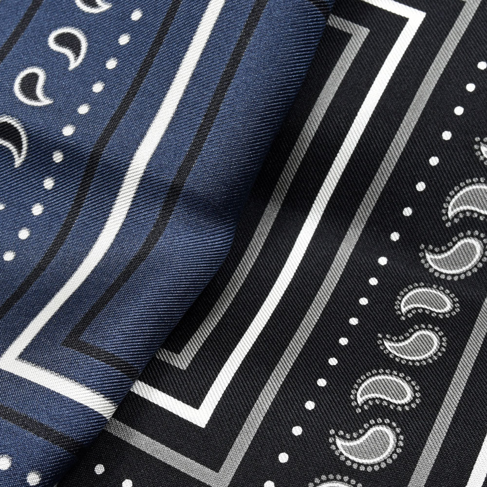LESCARF（レスカーフ） シルクツイルペイズリースカーフ genderless 18352700172