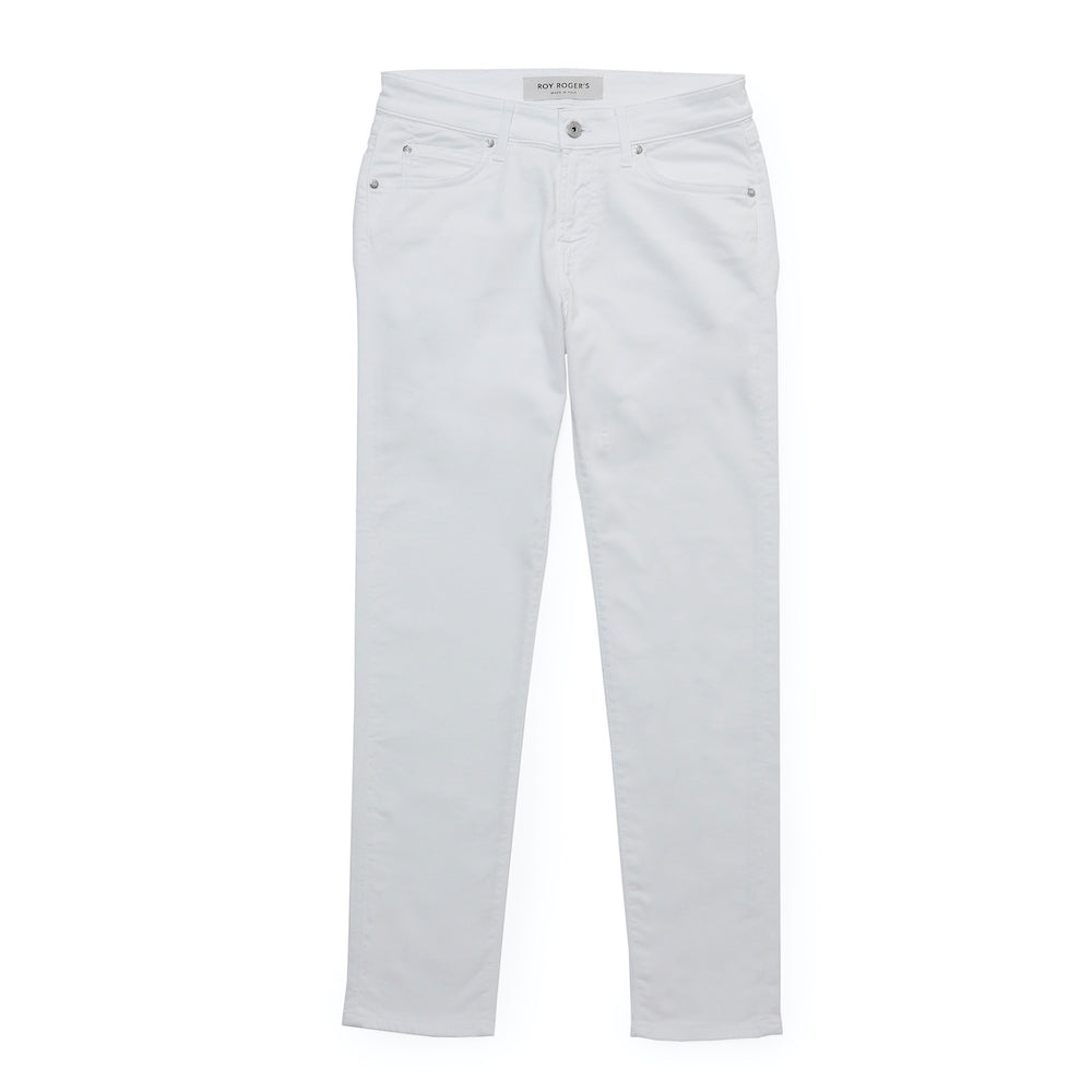 ロイ ロジャース / ジャージーデニム パンツ/SLIM/Leonardo JP MAN White Fleece Dyed