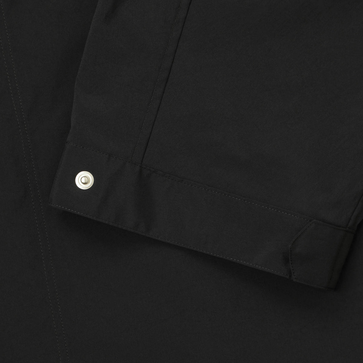 エス / M-65型 ロング丈 モッズコート(フード収納可)フィッシュテール/25MCO-PTYP-325 BLACK ブラック