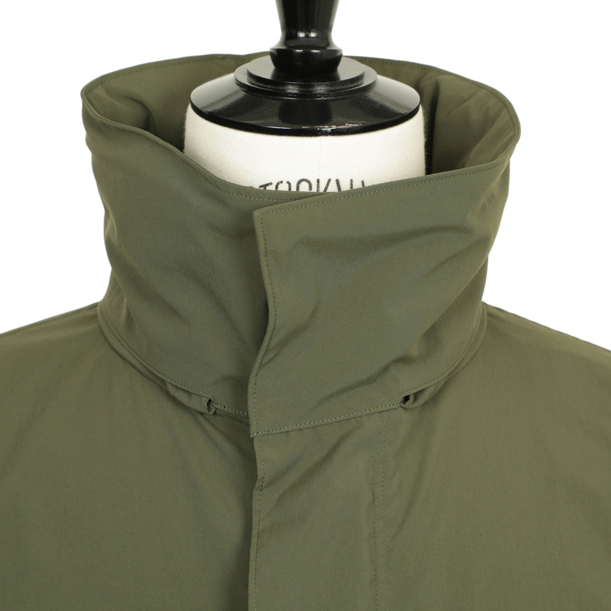 エス / M-65型 ロング丈 モッズコート(フード収納可)フィッシュテール/25MCO-PTYP-325 DARK OLIVE グリーン