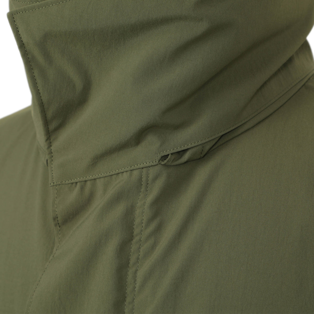 エス / M-65型 ロング丈 モッズコート(フード収納可)フィッシュテール/25MCO-PTYP-325 DARK OLIVE グリーン