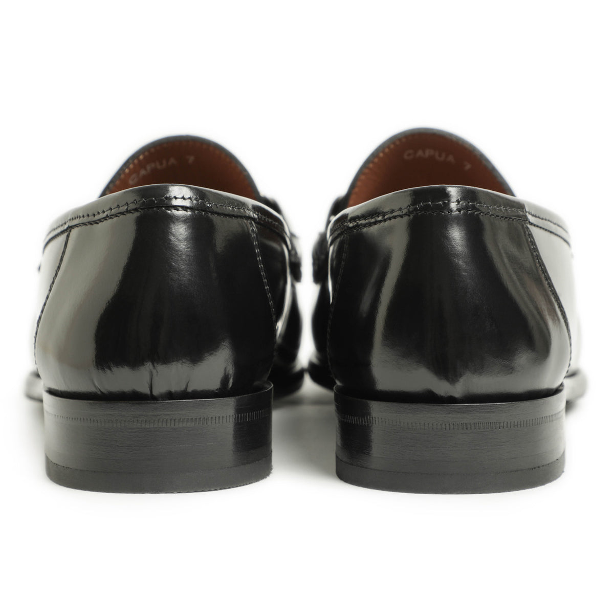 カルツォレリア トスカーナ / カーフ ビットローファー/TALLUS CAPUA NERO ブラック