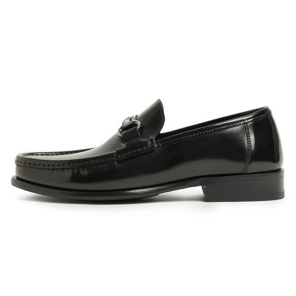 カルツォレリア トスカーナ / カーフ ビットローファー/TALLUS CAPUA NERO ブラック