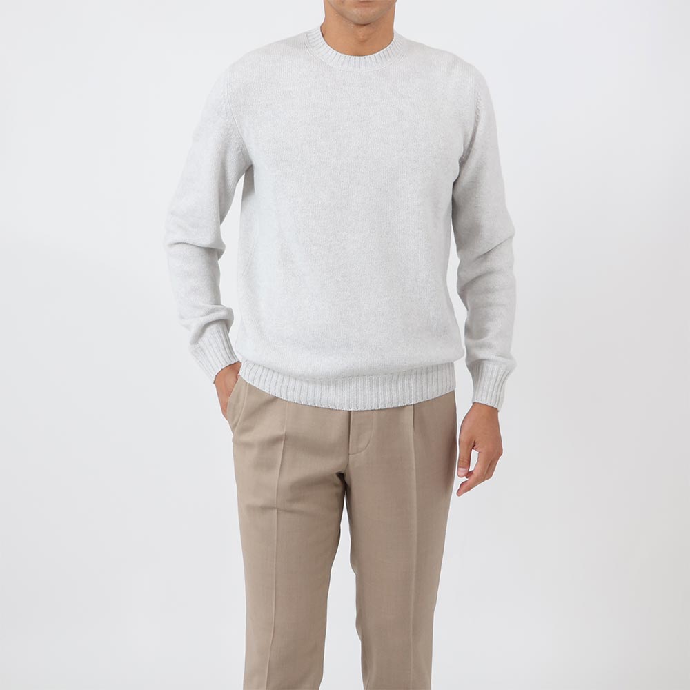 セッテフィーリカシミア / 【BR別注】Baby Cashmere ミドルゲージ クルーネック ニット/160H/BC
