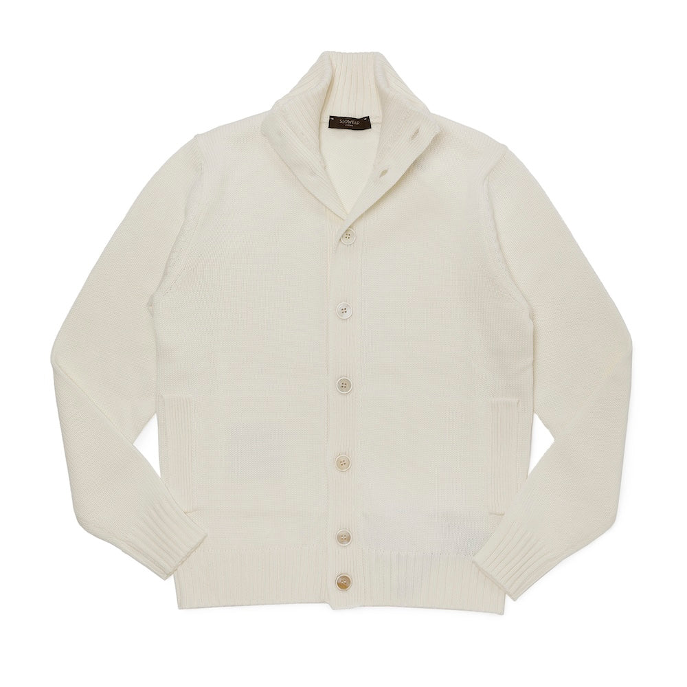 ザノーネ / ニット ブルゾン/CHIOTO(WOOL MERINOS)/810130 ZR229/Z3623/オフホワイト