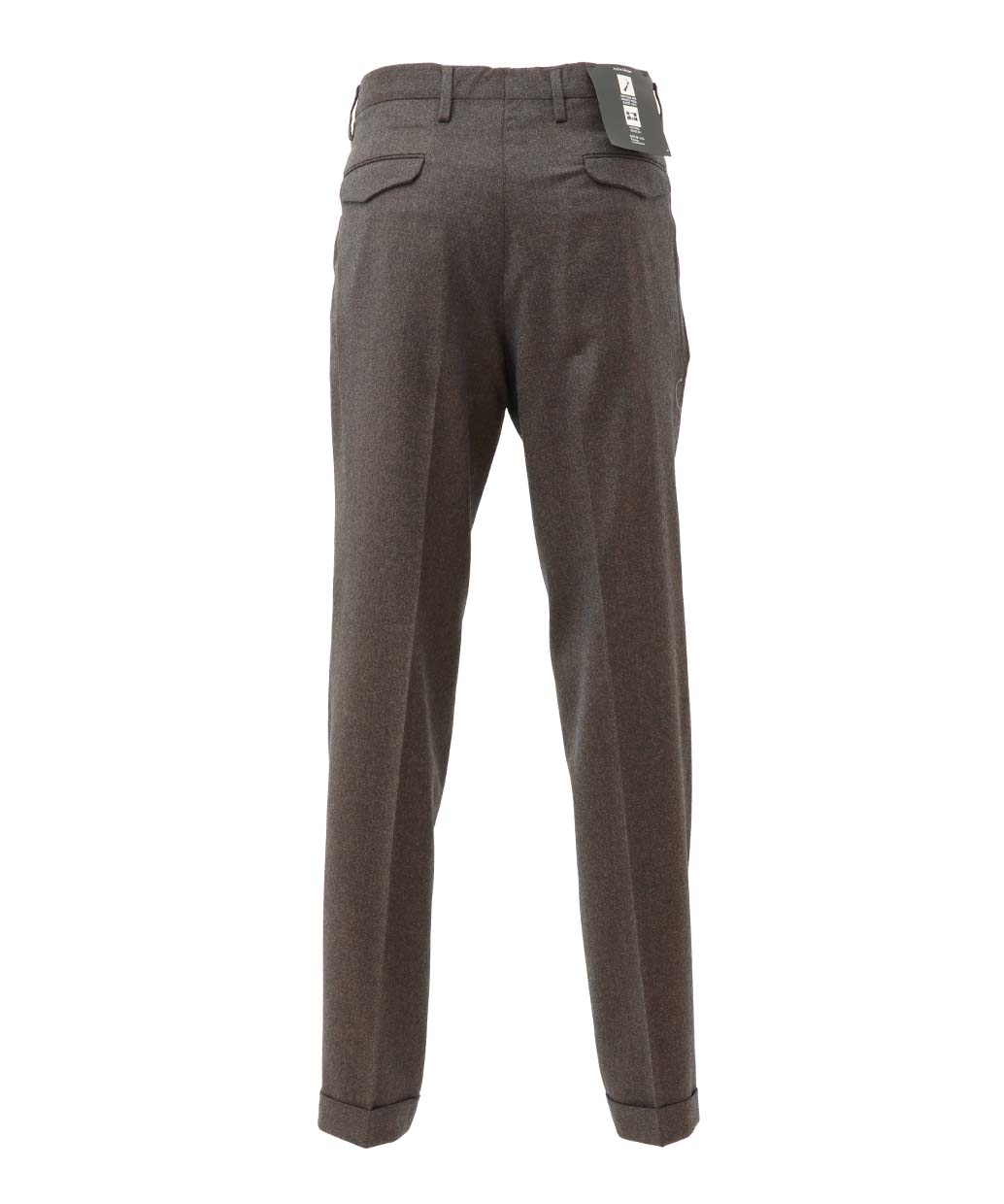 BRIGLIA 1949 BG21P REDA ACTIVE ウール ワンタック ワイドテーパード パンツ