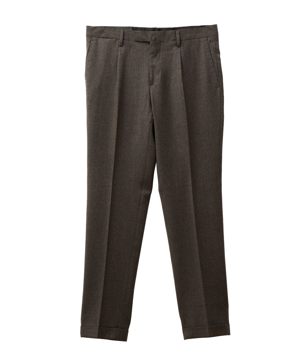 BRIGLIA 1949 BG21P REDA ACTIVE ウール ワンタック ワイドテーパード パンツ