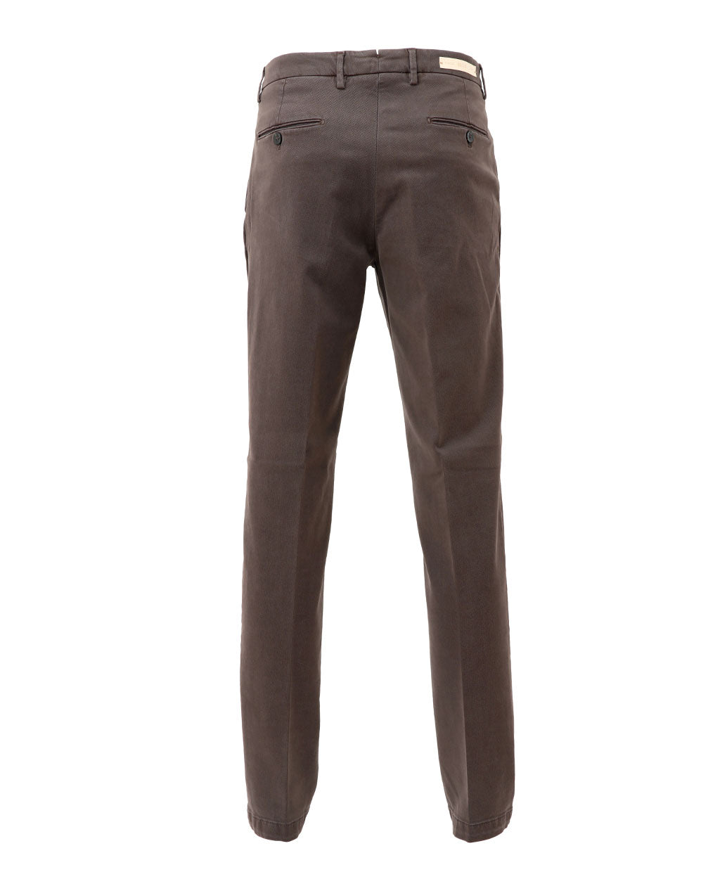 BRIGLIA 1948 NAVIGLIO コットンストレッチ ノープリーツ パンツ