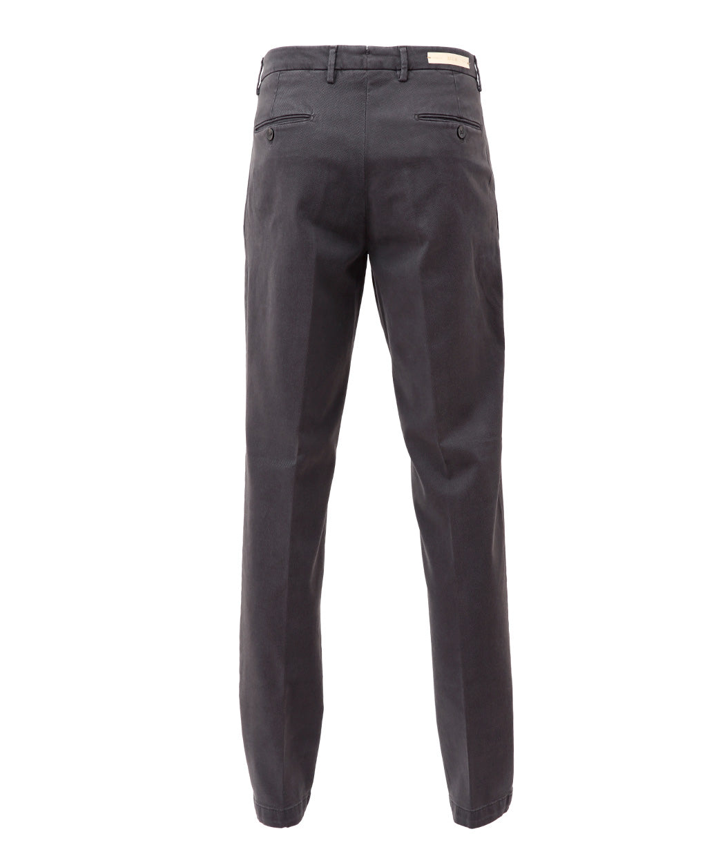 BRIGLIA 1948 NAVIGLIO コットンストレッチ ノープリーツ パンツ