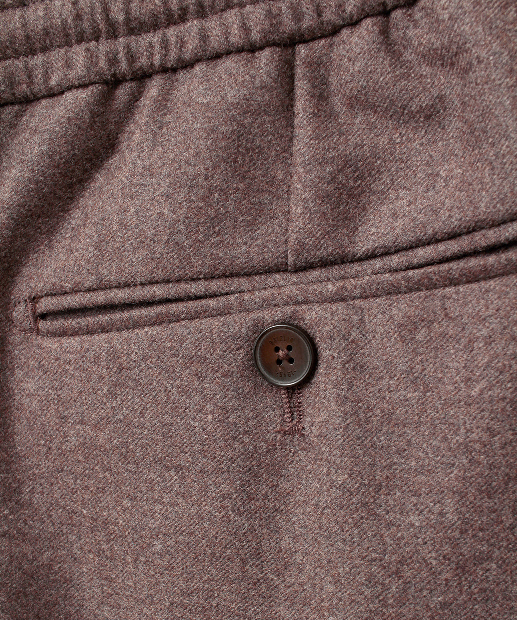 BRIGLIA 1948 PROCIDA Loro Piana ウール 1プリーツ イージー パンツ【B.R.CHANNELご紹介モデル】【干場氏モデル コラボ別注】