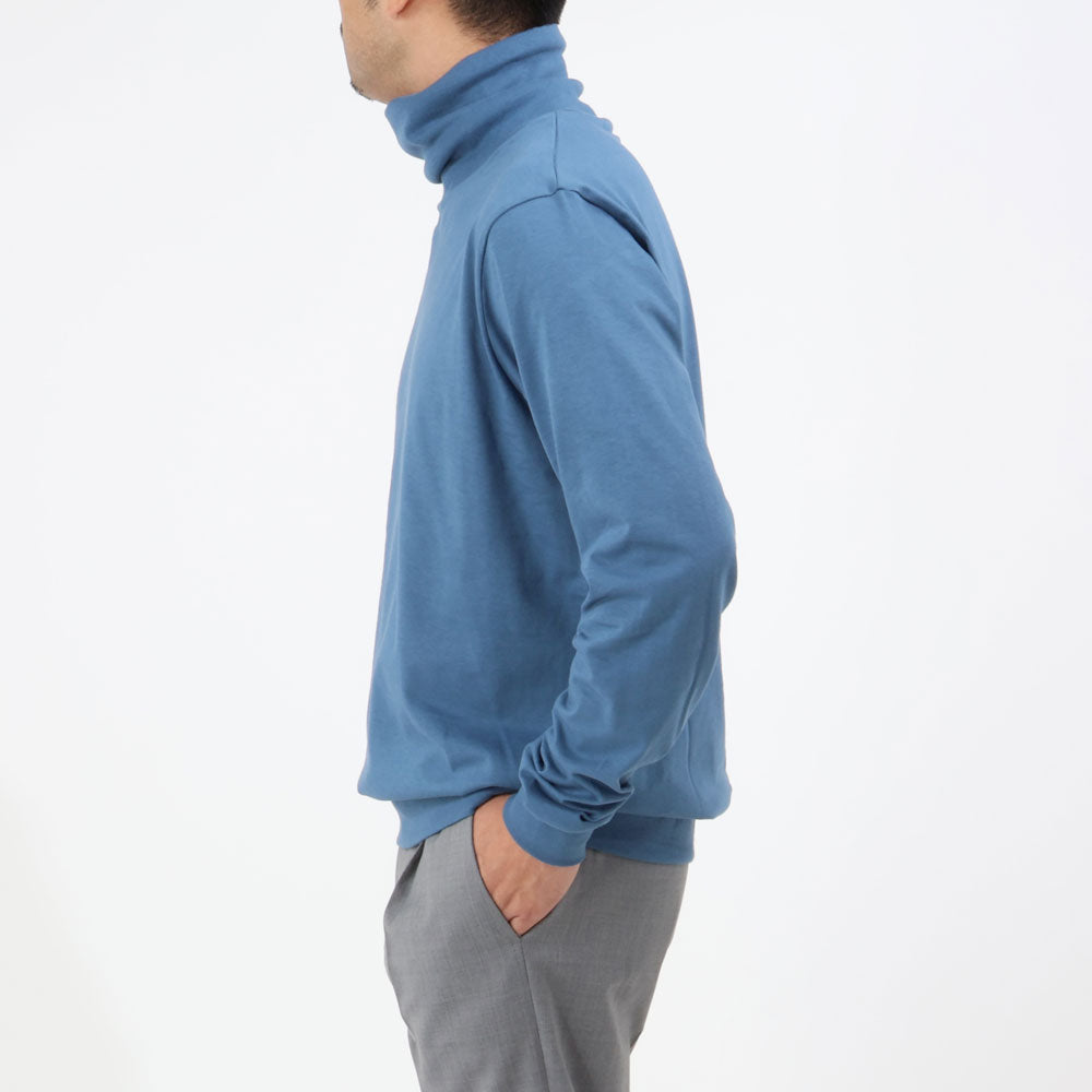 アンティーチポ / スムースコットン タートルネック ロングスリーブ Tシャツ/TRAMINER LUNGO