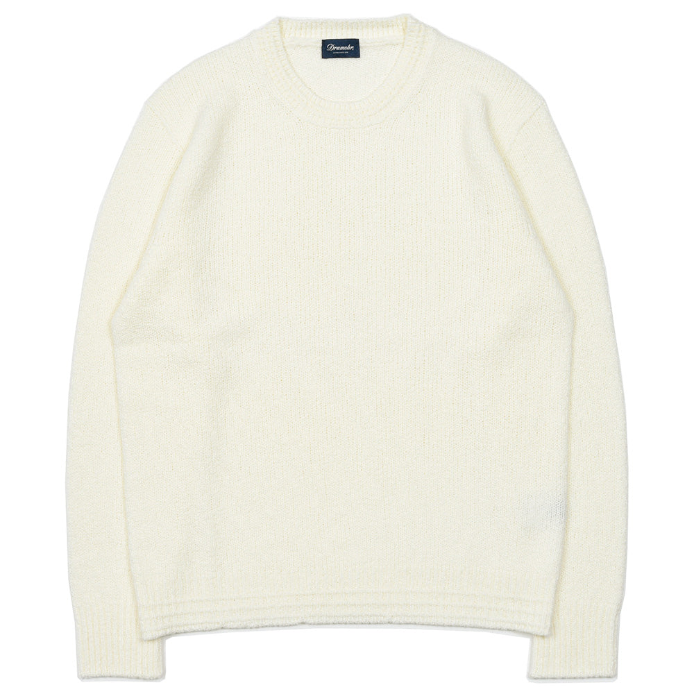 Drumohr（ドルモア） LoroPiana エクストラファインメリノウール ミドルゲージ クルーネックニット