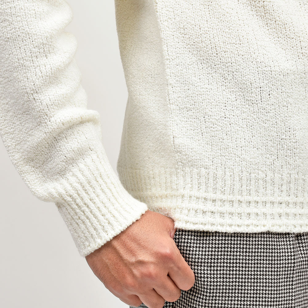 Drumohr（ドルモア） LoroPiana エクストラファインメリノウール ミドルゲージ クルーネックニット