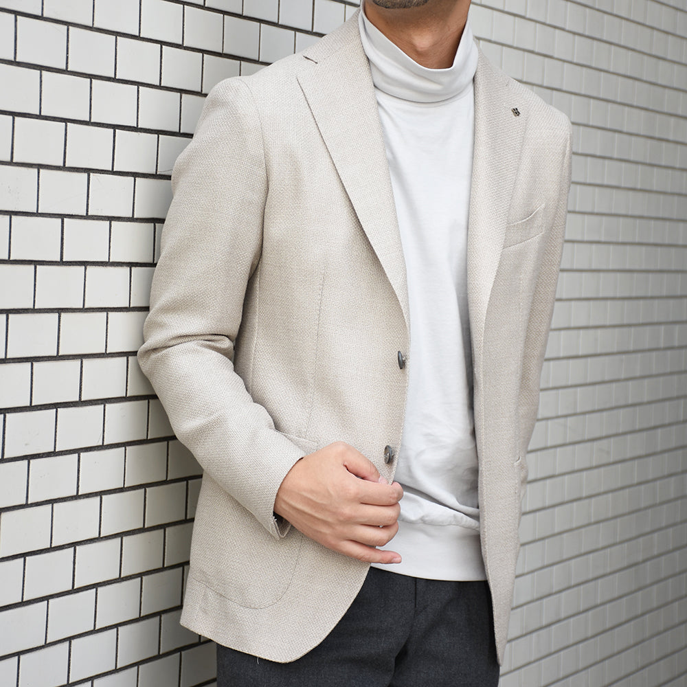アンティーチポ / スムースコットン タートルネック ロングスリーブ Tシャツ/TRAMINER LUNGO