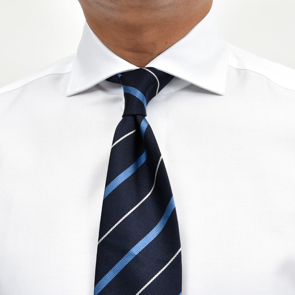 BARBA（バルバ） コットンピンオックスシャツ / ワイド (406) 11152202052