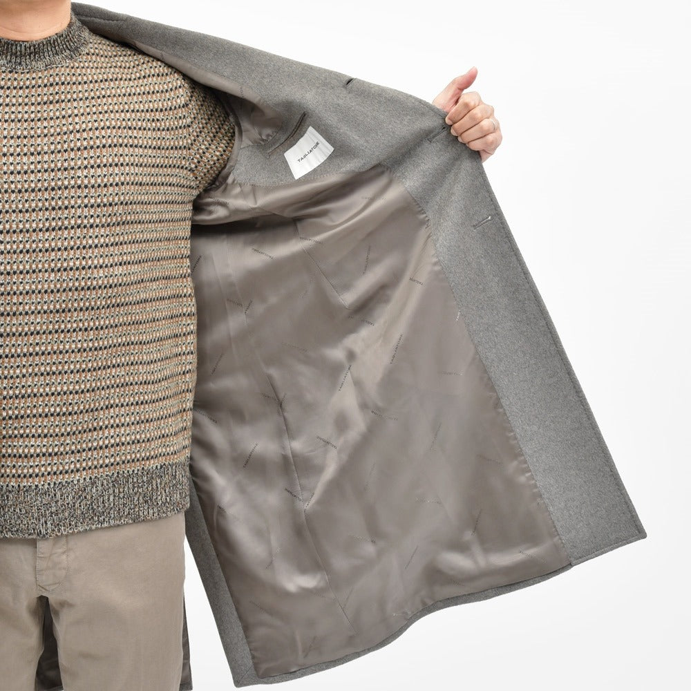 TAGLIATORE（タリアトーレ） カシミアフランネルチェスターフィールドコート C-GUJI13X/220012 14152008054