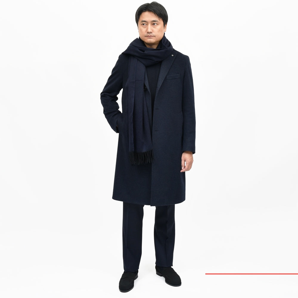 TAGLIATORE（タリアトーレ） カシミアフランネルチェスターフィールドコート C-GUJI13X/220012 14152008054