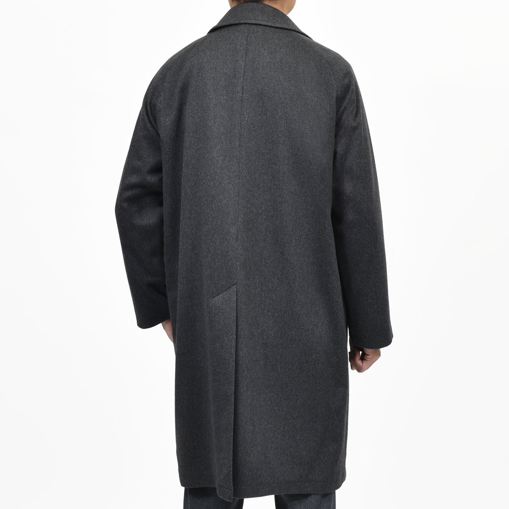 TAGLIATORE（タリアトーレ） SALOMONサロモン ウールカシミアフランネルバルカラーコート 220009 14152009054