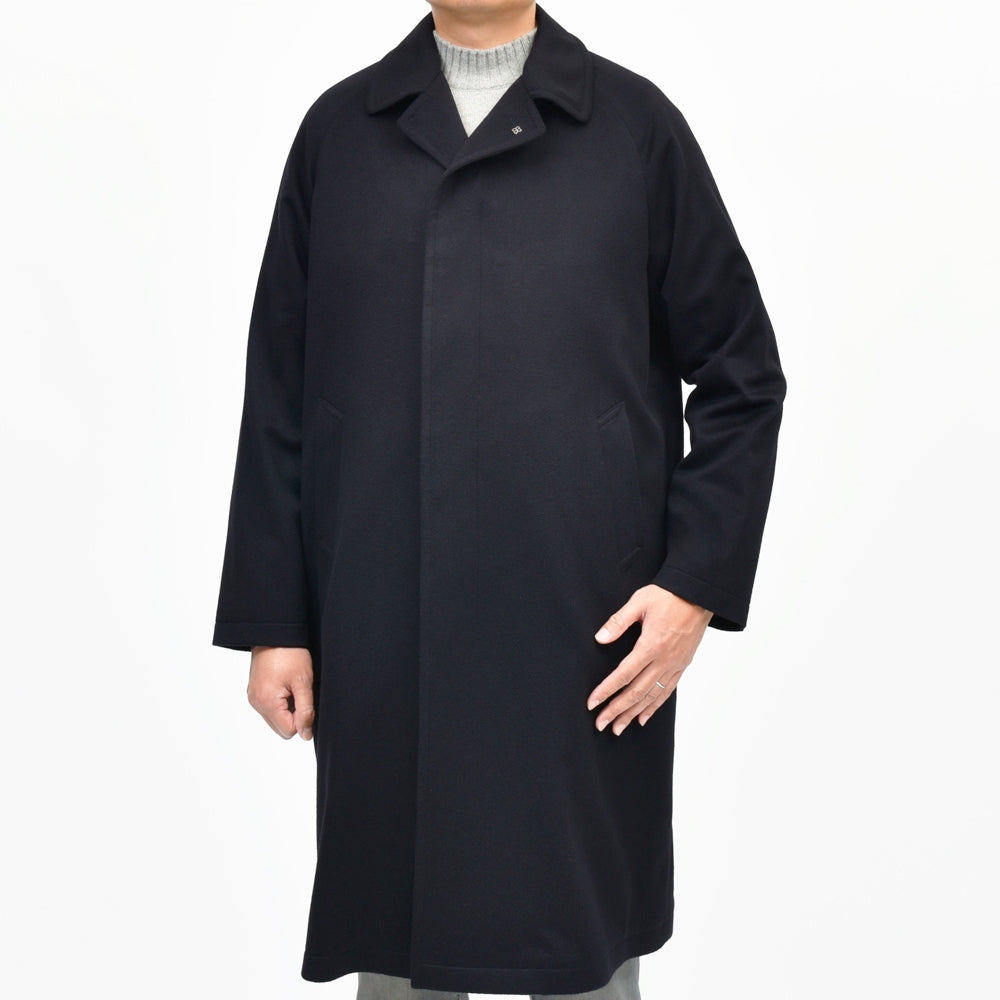 TAGLIATORE（タリアトーレ） SALOMONサロモン ウールカシミアフランネルバルカラーコート 220009 14152009054