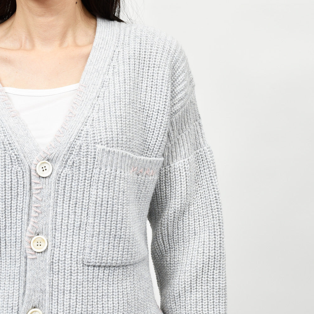MARNI（マルニ） CDMD0295Q2 ステッチVネックカーディガン