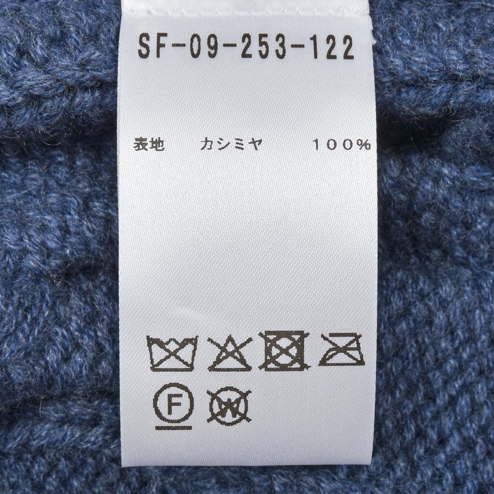 Settefili Cashmere（セッテフィーリ カシミア） カシミヤ ケーブル ビーニー ニットキャップ