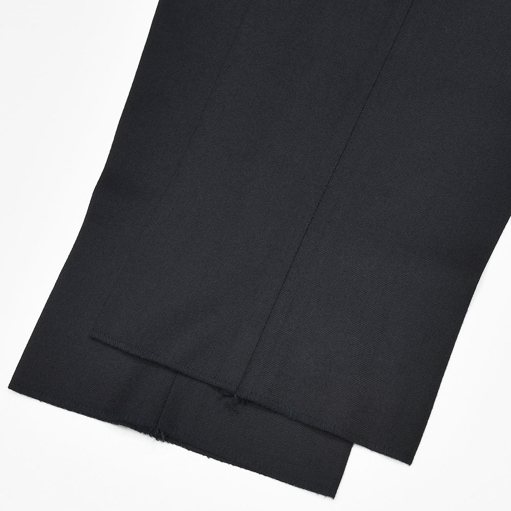 Fumiya Hirano THE TROUSERS（フミヤヒラノトラウザーズ） REGENT II ウール サキソニー セットアップ対応 サイドアジャスター 2インプリーツ ドレスパンツ