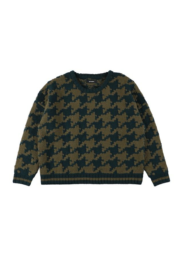 ウノピゥウノウグァーレトレ / 113 HAND KNIT CREW/MRK289-WCA029