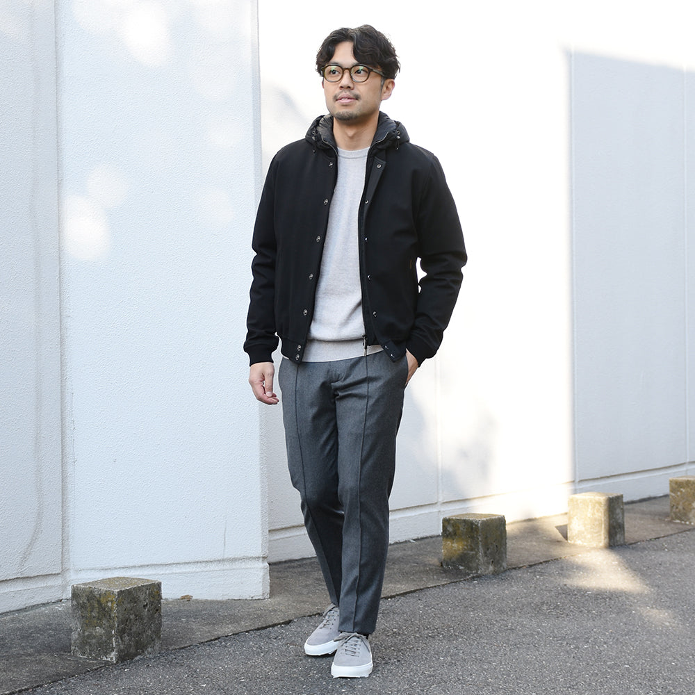 身長167cm・体重62kg/着用サイズ44
