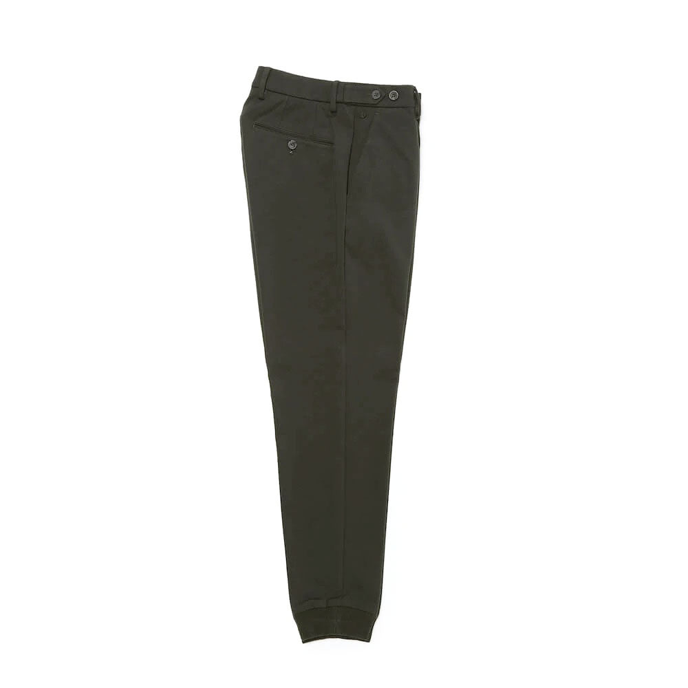 ジーティーアー / EASY CARE JERSEY 1プリーツ 裾リブ パンツ(Waist Comfort Band)/GIORGINO 27950