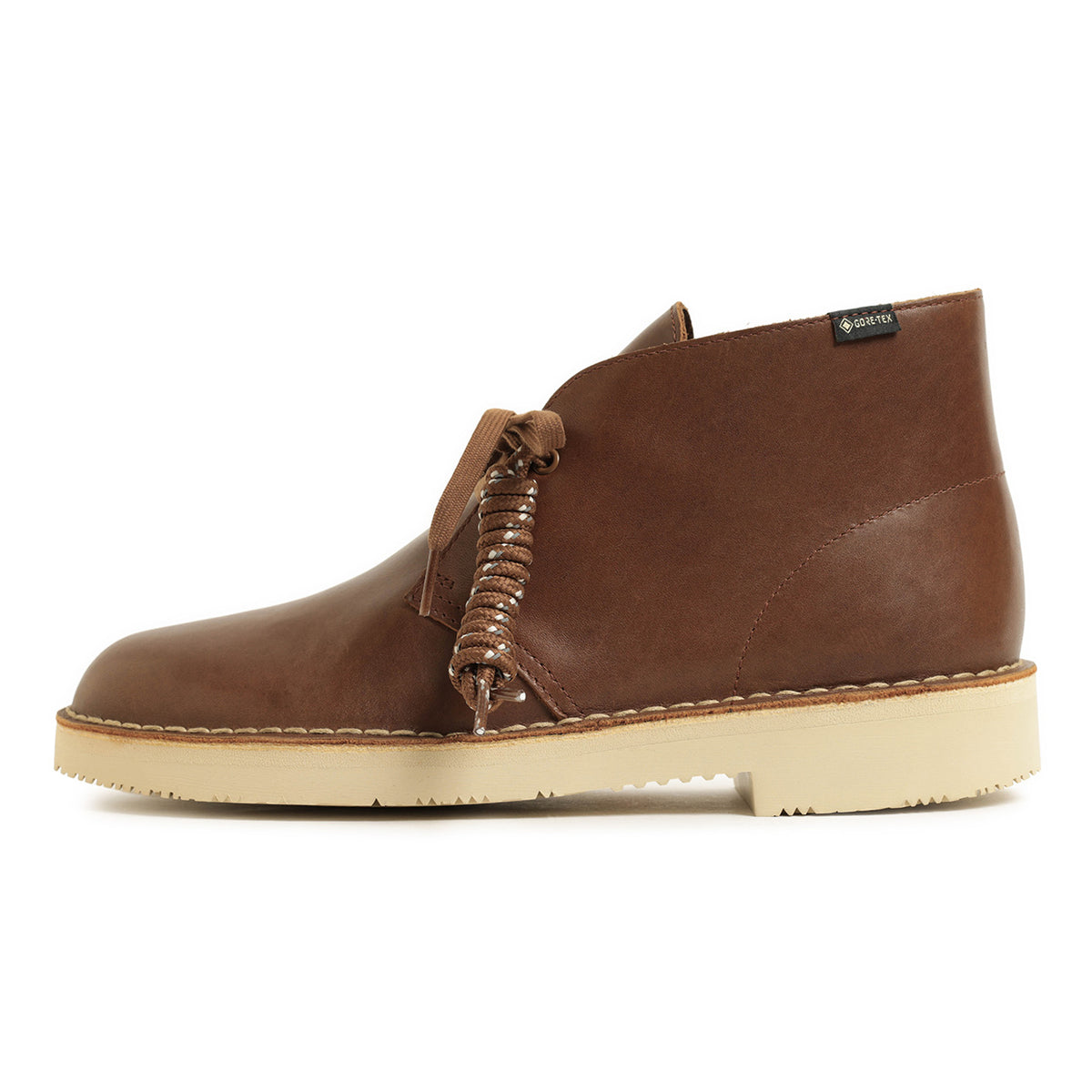 クラークス / ゴアテックス ブーツ / Desert BT GTX / 防水 ゴアテックス レザー ミドルカット レースアップ デザートブーツ/ ブラウン