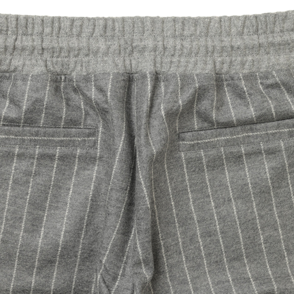 ドリアーニ / ジャージストライプパンツ / 永久クリース ウール ドローコード / 837 T J3  Pant / グレー