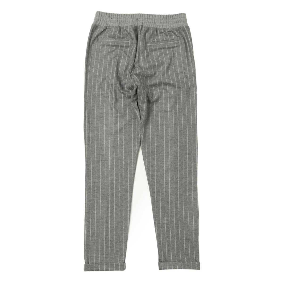 ドリアーニ / ジャージストライプパンツ / 永久クリース ウール ドローコード / 837 T J3  Pant / グレー