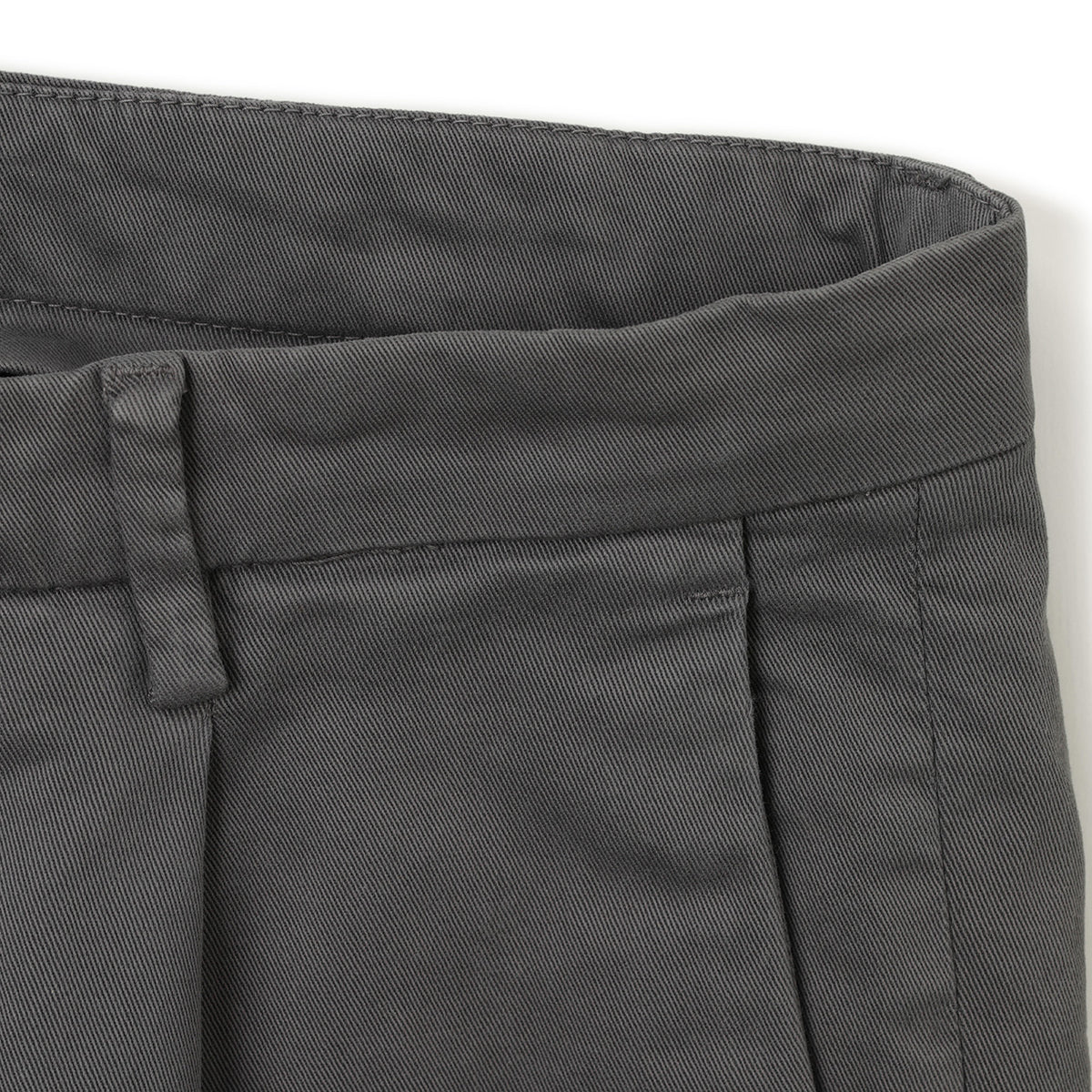 ブリリア 1949 / スラックスパンツ / ワンプリーツ コットン ストレッチ / SLIM FIT / 5207-07008 / グレー