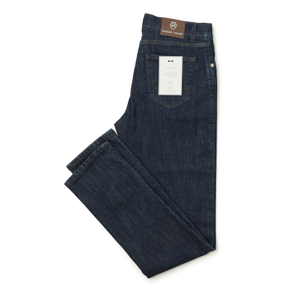 リチャード J ブラウン / デニムパンツ / コットン ストレッチ / MILANO T275 / インディゴ
