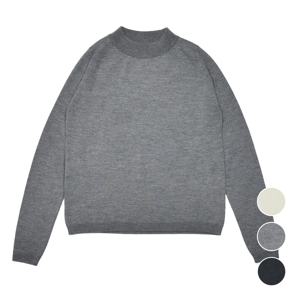 JOHN SMEDLEY（ジョンスメドレー）RENATA モックネックニット
