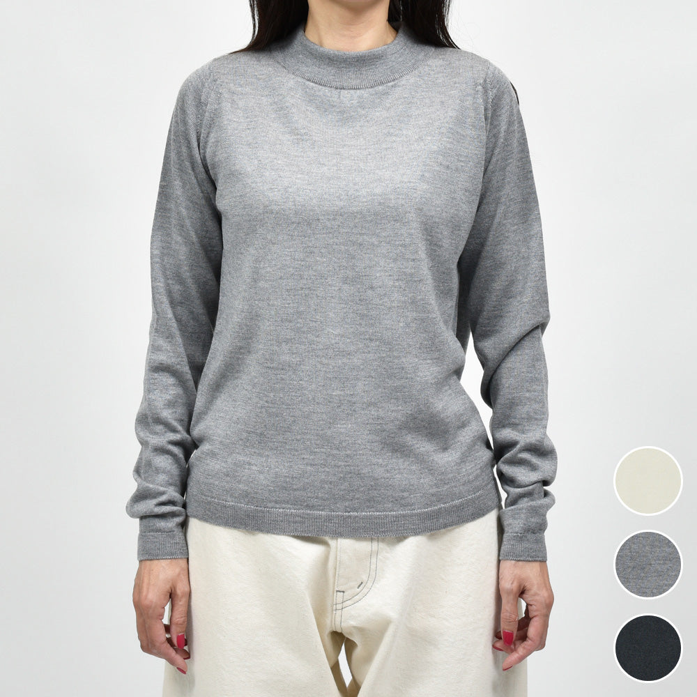 JOHN SMEDLEY（ジョンスメドレー）RENATA モックネックニット