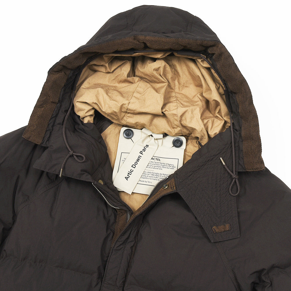 Ten c（テンシー） ARTIC DOWN PARKA ナイロン ヘビーフライトジャケット ダウンジャケット